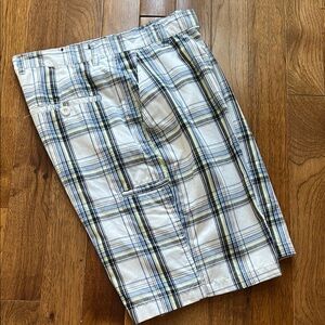Men’s plaid Shorts-Excellent!!